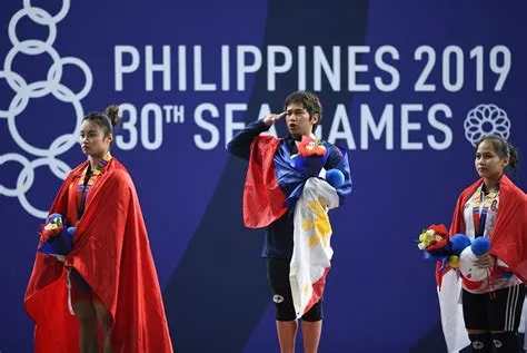 2019 Southeast Asian Games 금메달 수상으로 빛나는 필리핀 스포츠 스타 비베르스 베요